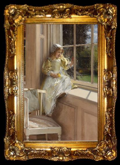 framed  Alma-Tadema, Sir Lawrence Laura Alma-Tadema (mk23), ta009-2